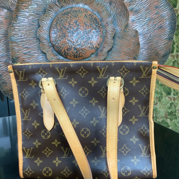 🤎🤎LOUIS VUITTON 🤎🤎VINTAGE POPIN COURT CANVAS TOTE. Lovely Bag - Picture 2 of 16